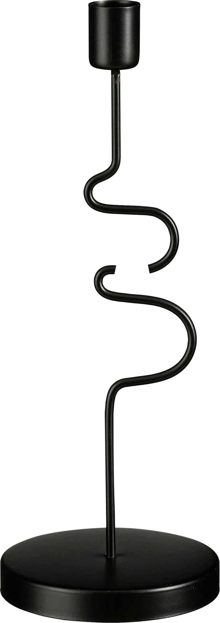 Mica Decorations Kerzenständer Raza iron 28 x 10 cm schwarz