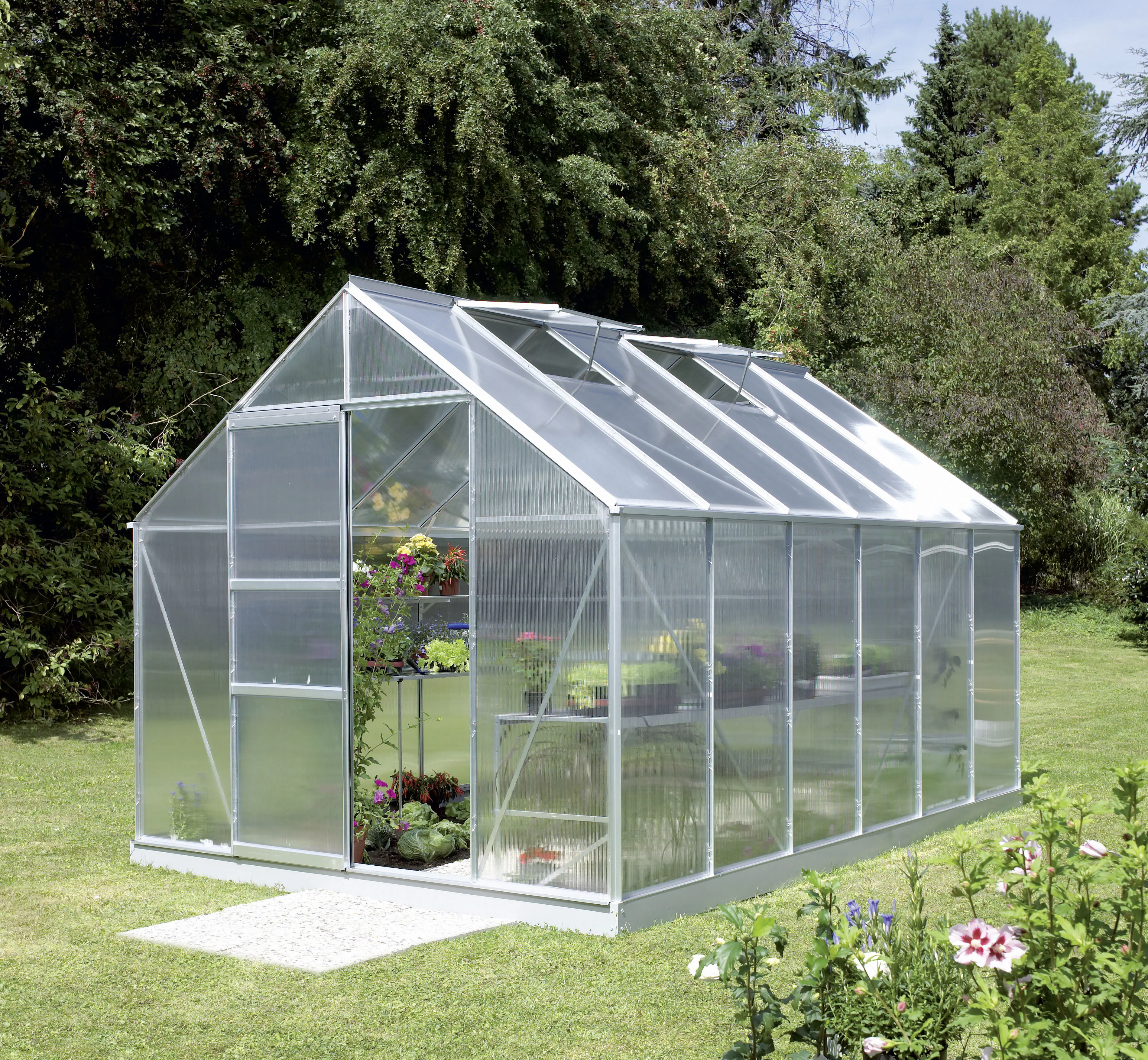 Vitavia Gewächshaus Merkur 9900 254 x 379 cm 6 mm HPK