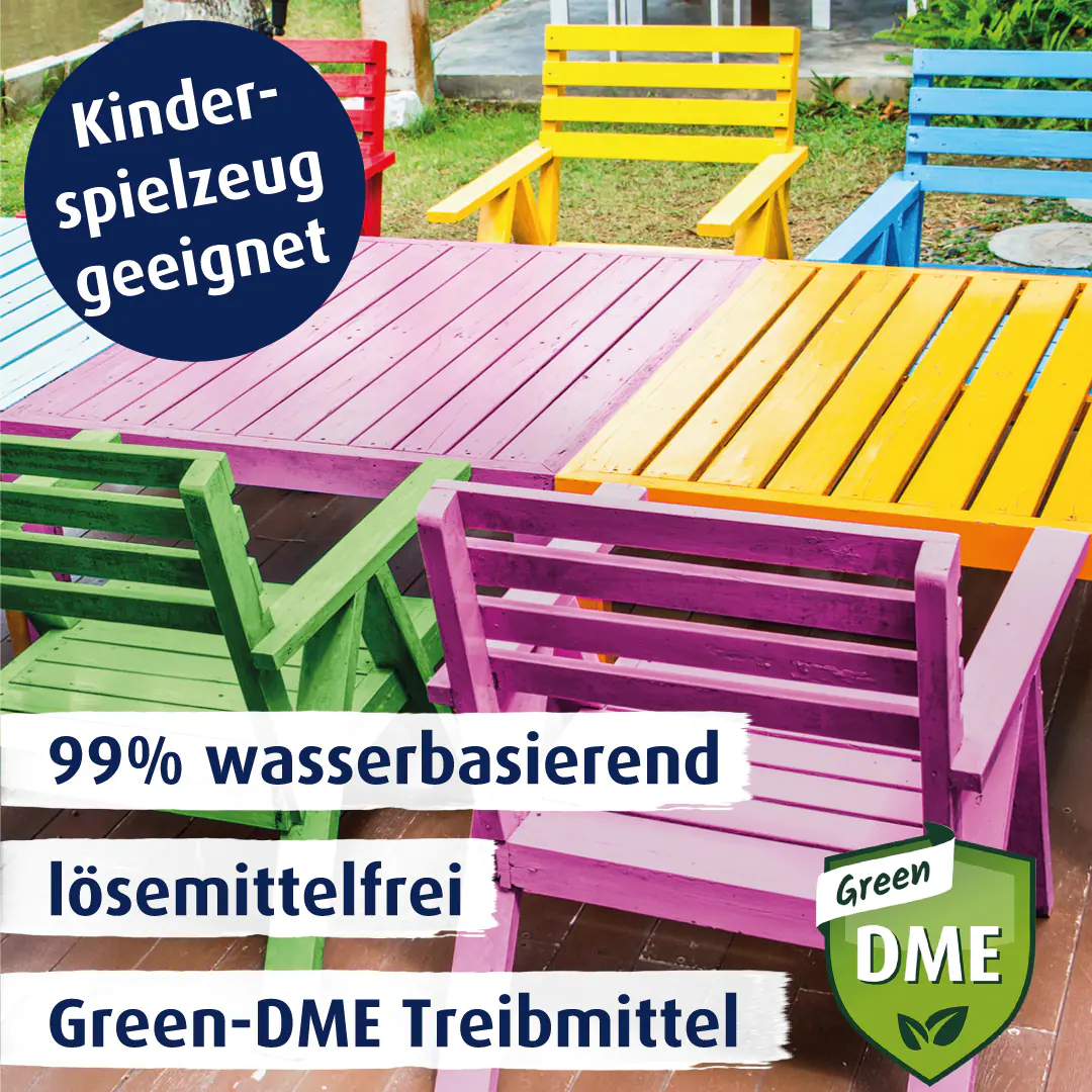 belton free Lackspray AQUAcolours 400 ml Klarlack seidenglanz