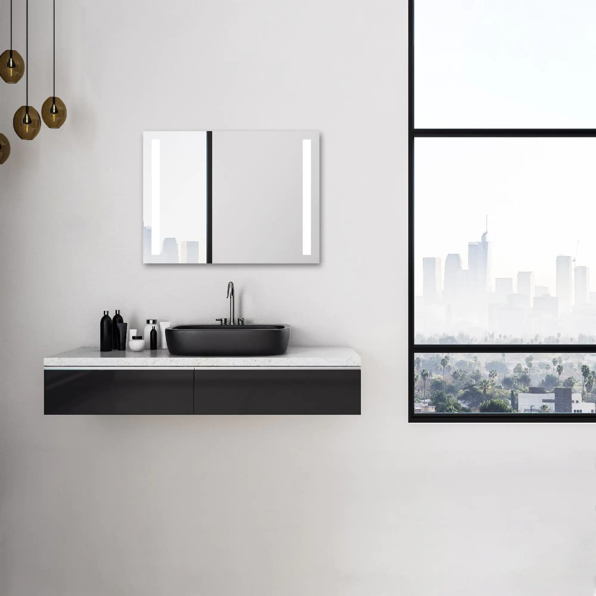 DSK Design LED Lichtspiegel Silver Dream 80x60 cm DSK Design LED Lichtspiegel Silver Dream 80x60 cm