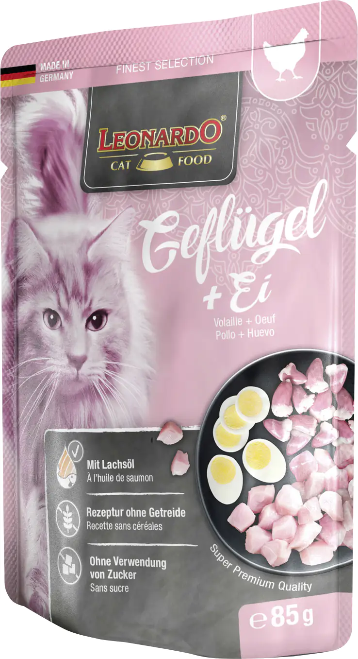 Leonardo Geflügel + Ei 85 g