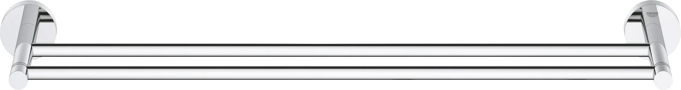 Grohe Start Doppel-Badetuchhalter chrom mit langlebiger Oberfläche Grohe Start Doppel-Badetuchhalter chrom mit langlebiger Oberfläche