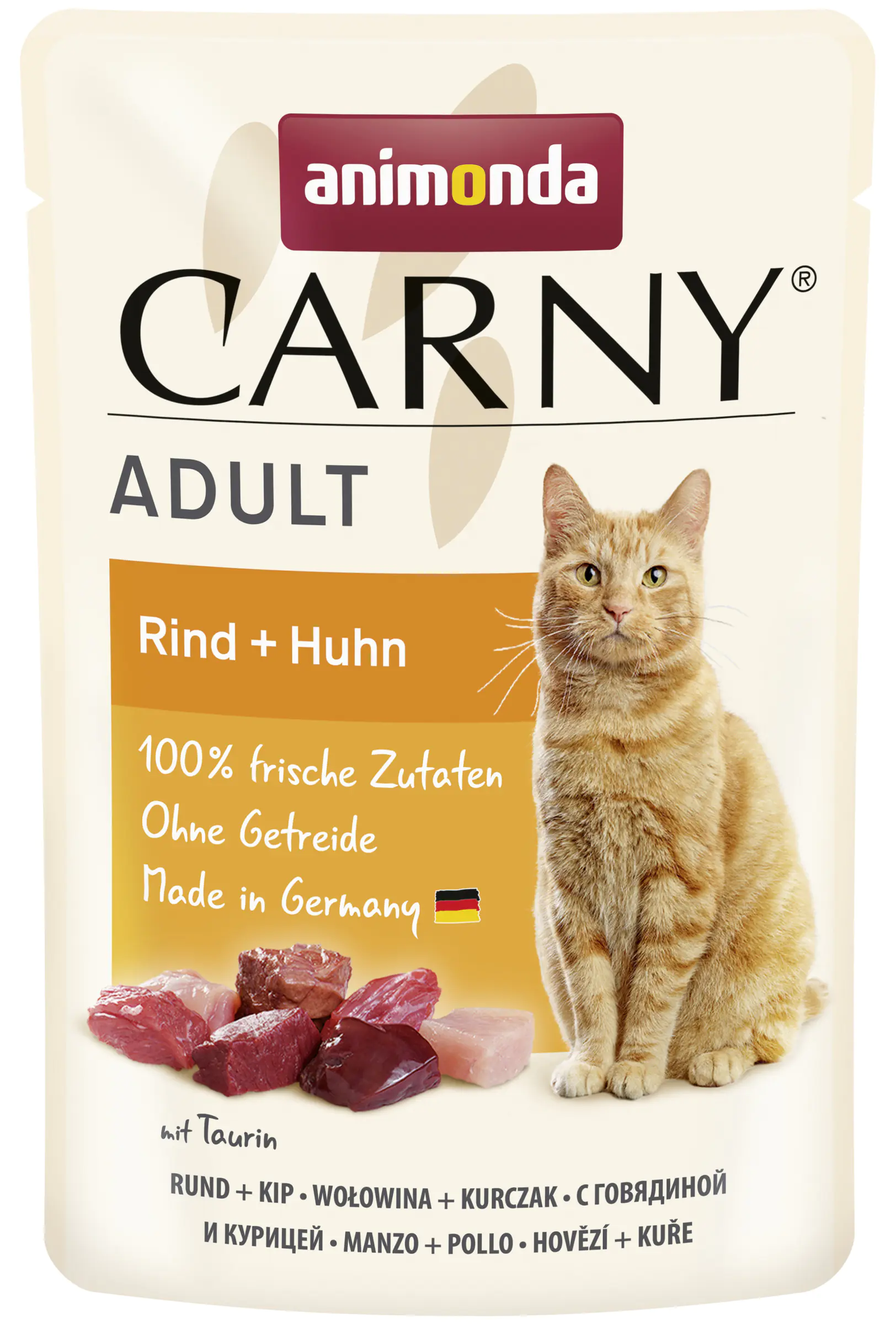 Animonda Carny Adult Rind & Huhn Katzenfutter 85 g