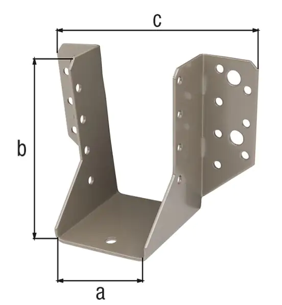 Alberts Duravis Balkenschuh Typ A 8,0 x 12,0 cm