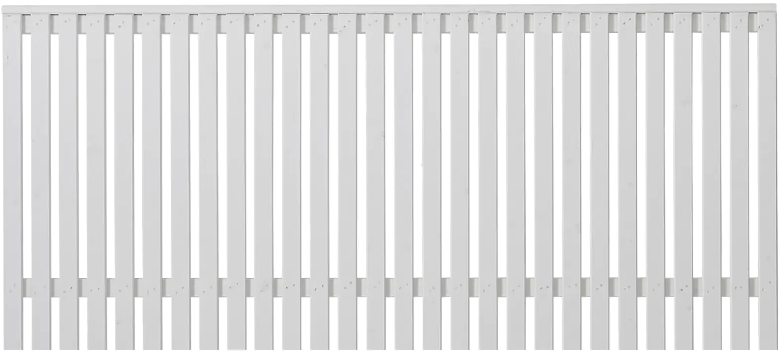 Plus Zaun Sendai 180 x 80 cm RAL 9010 Weiß