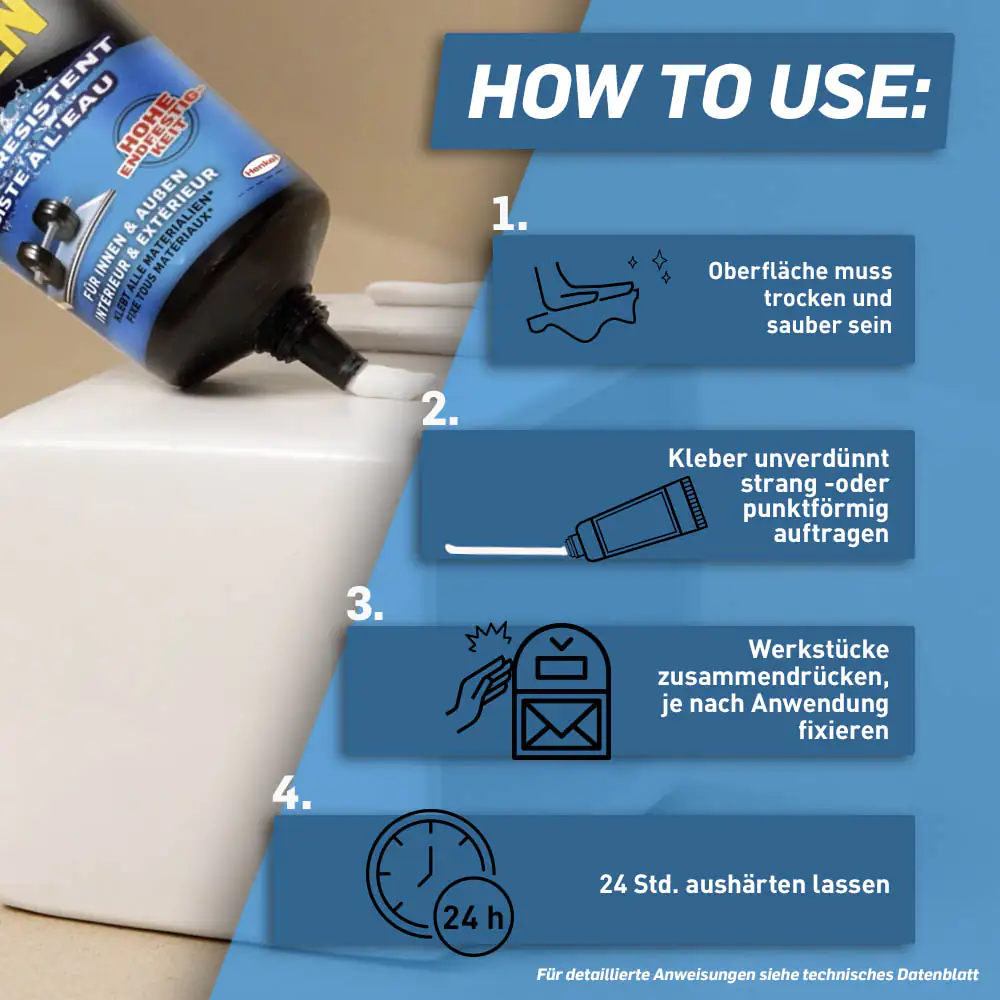 Pattex Montagekleber Kleben statt Bohren Wasserresistent 340 g Tube, weiß Pattex Montagekleber Kleben statt Bohren Wasserresistent 340 g Tube, weiß