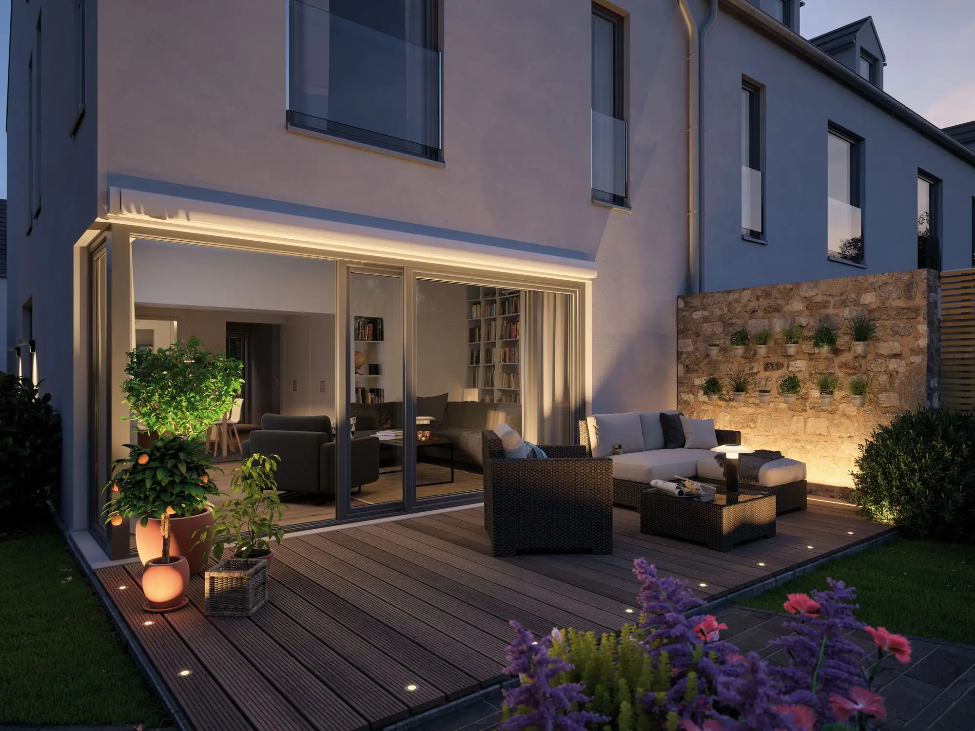 Paulmann Plug & Shine Bodeneinbauleuchte Floor Eco Outdoor rund 7 cm