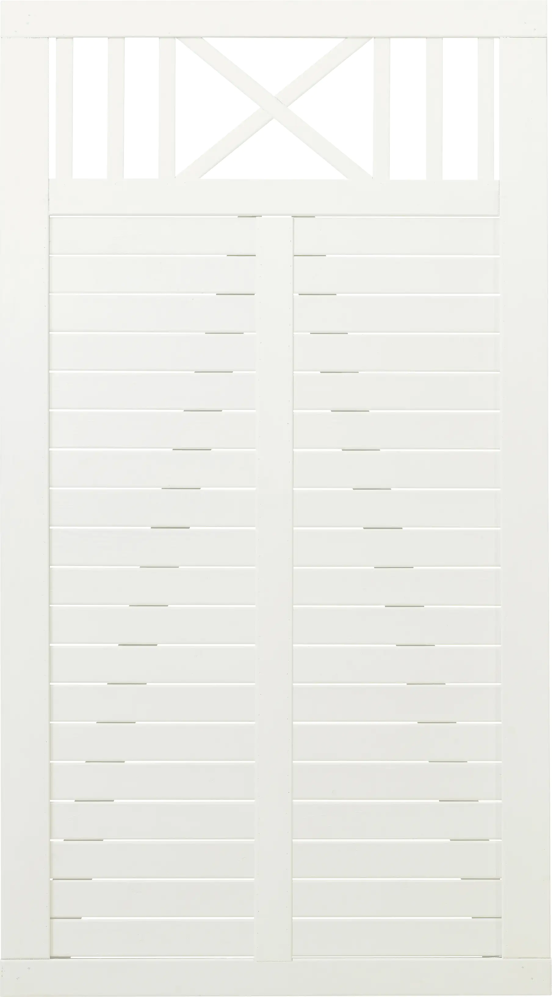 Plus Tor Nostalgi 100 x 180 cm RAL 9010 Weiß