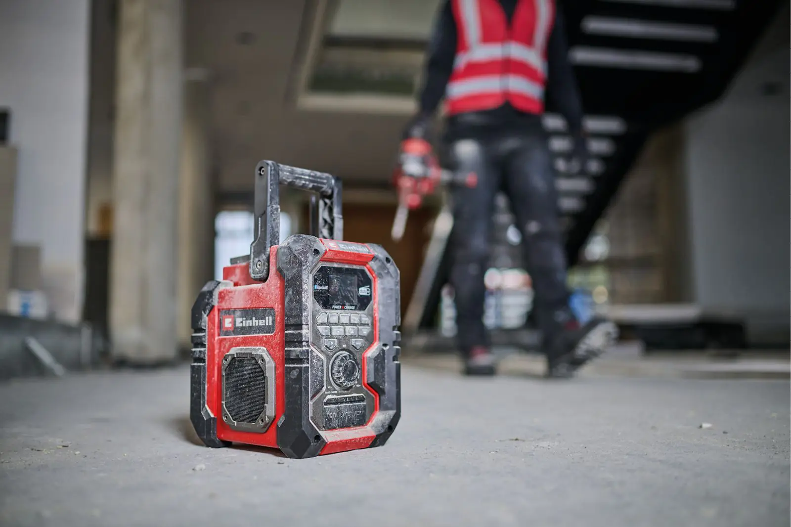 Einhell Expert Baustellenradio Akku-Radio TE-CR 18 Li DAB+/FM/BT Solo Einhell Expert Baustellenradio Akku-Radio TE-CR 18 Li DAB+/FM/BT Solo