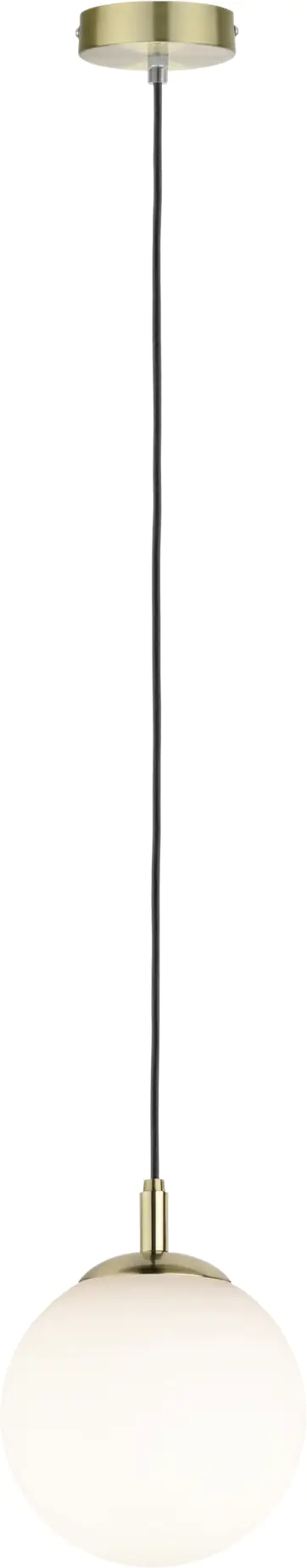 4000870797334 Paulmann Pendelleuchte Neordic Menja Weiß, Messing gebürstet, max 20W