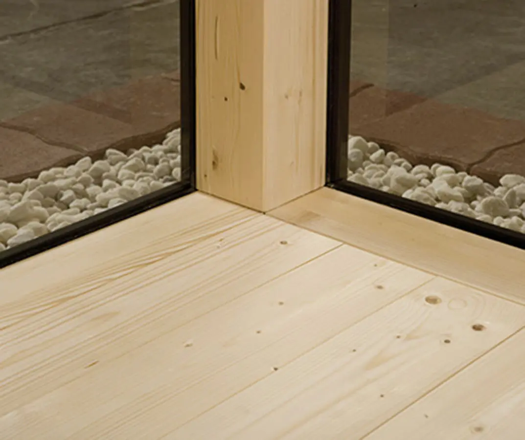 Weka Design-Saunahaus CUBILIS Sparset 7,5 kw BioS