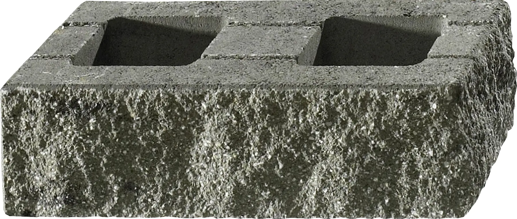 Kann Mauerstein Ende Bruchstein 50 x 25 x 15 cm grau