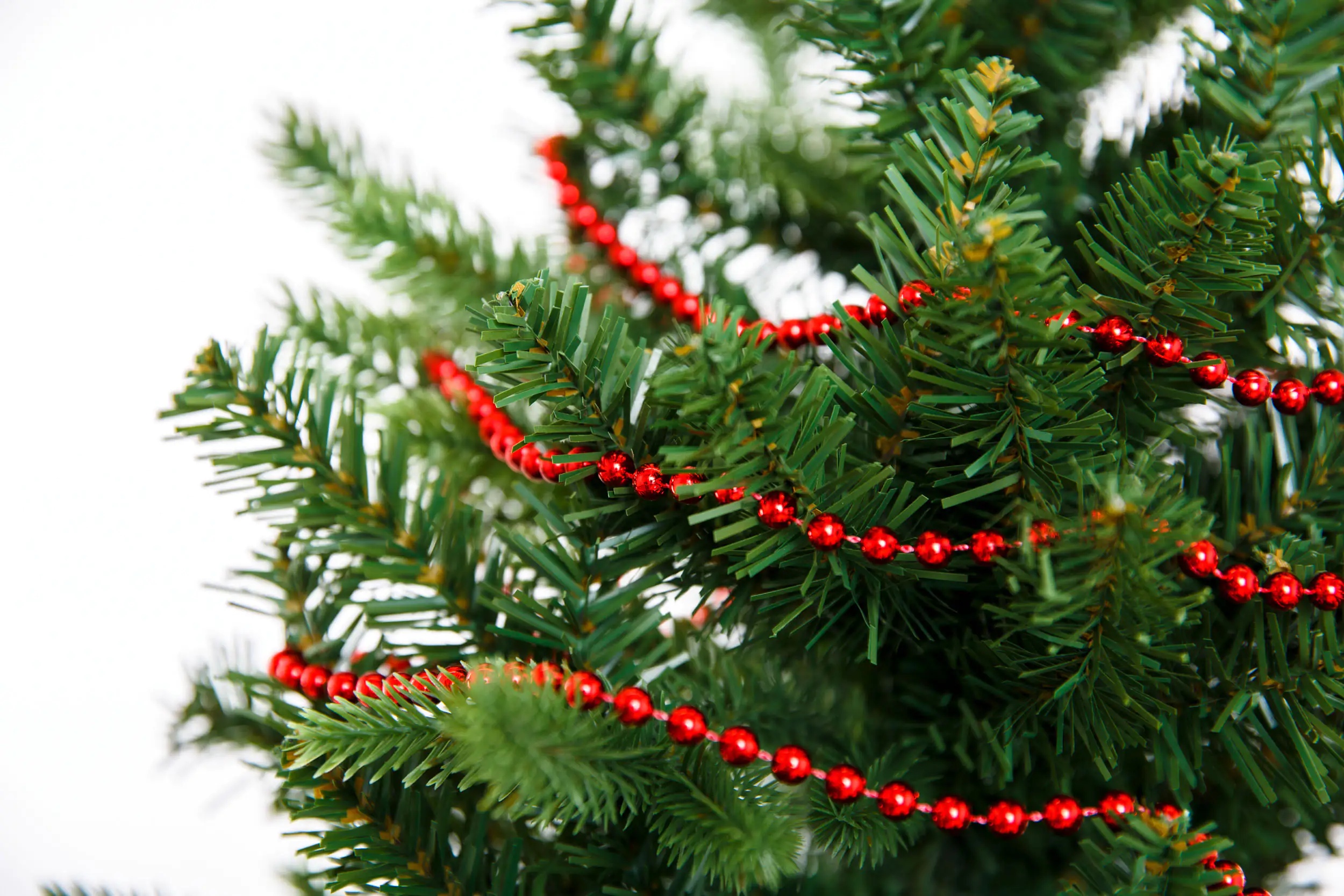 2076601539155_02 TrendLine Perlenkette bruchfest, langlebig 10 m rot