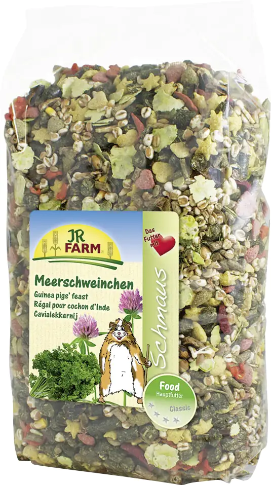 JR Farm Nagerfutter für Meerschweine Schmaus 2,5 kg