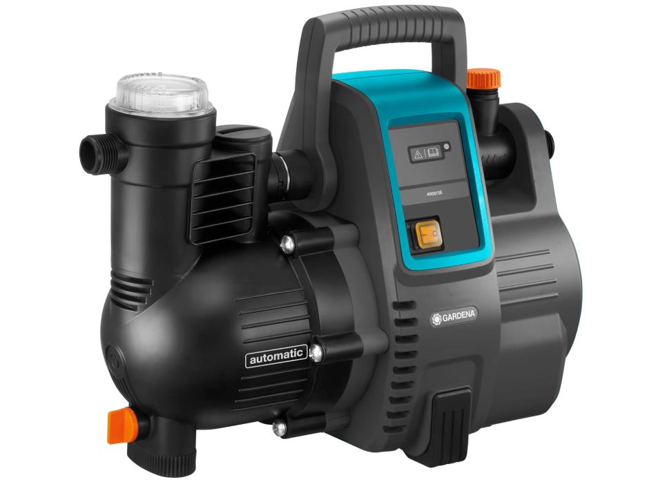 Gardena Hauswasserwerk Comfort 4000/5E, max. Fördermenge: 4000 l/h, 1.100 W