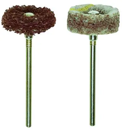 Proxxon Micromot Schleifbürsten aus Nylonvlies grob und fein