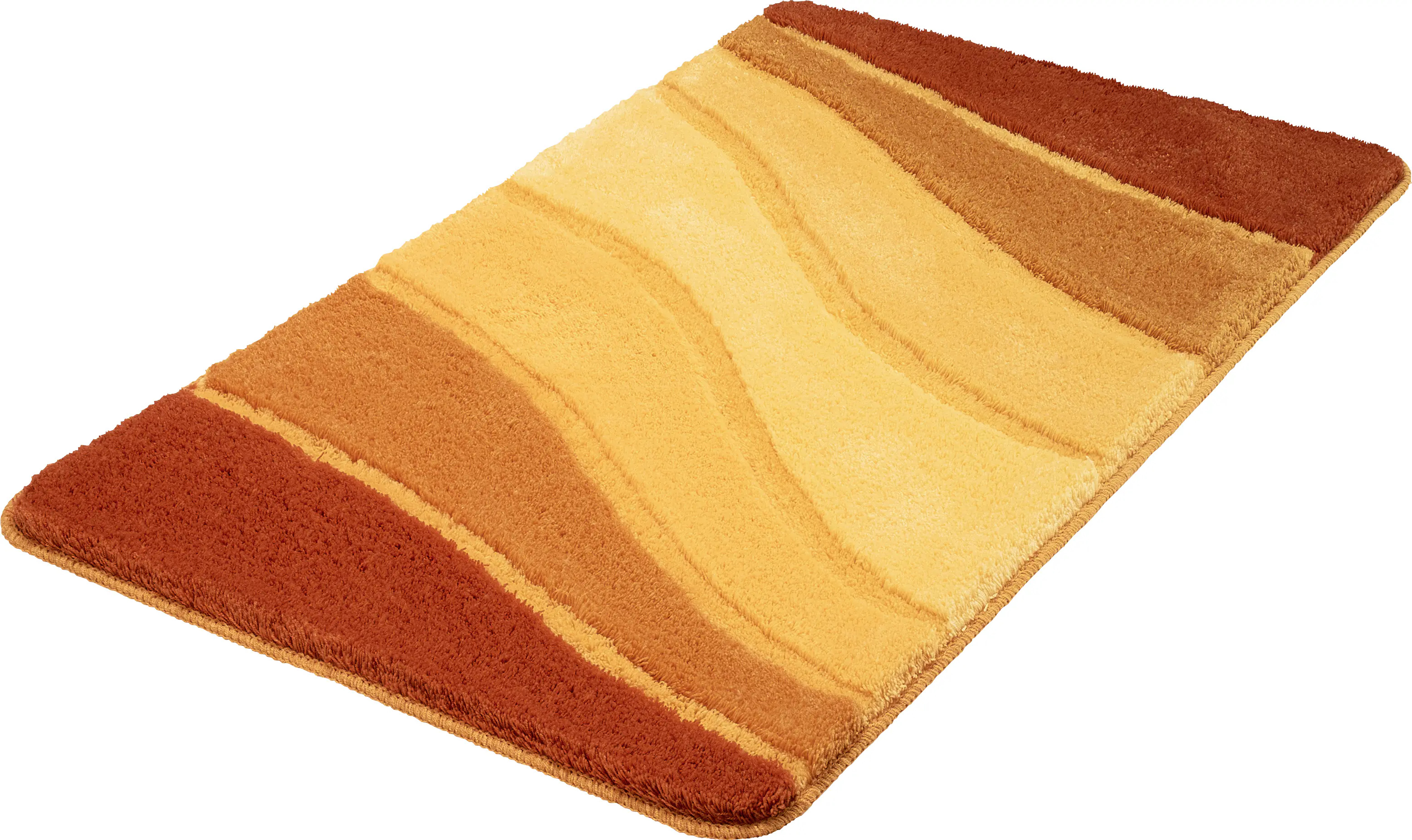 Kleine Wolke Badteppich Ocean safran 70 x 120 cm