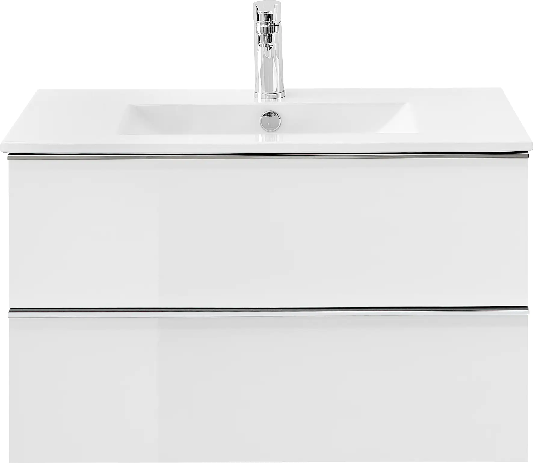 Primaster Waschtischunterschrank Düsseldorf weiß 80 cm