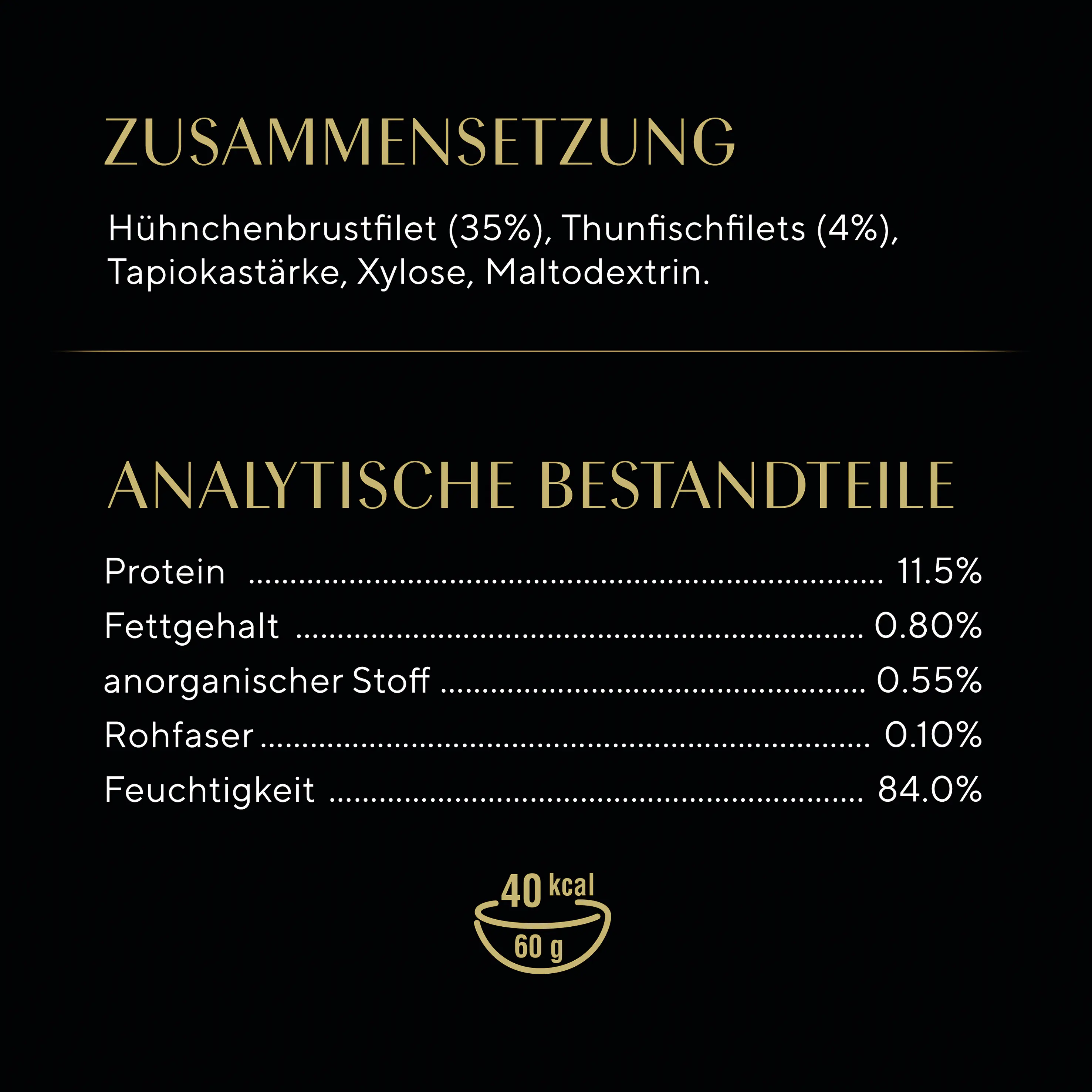 Sheba Filets Katzennassfutter Adult 60 g Huhn mit Thunfisch