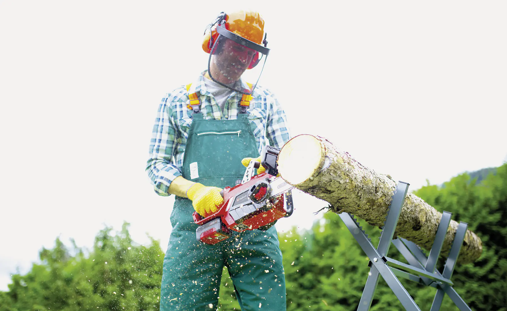 Einhell Akku Kettensäge GE-LC 18/25 Li Set 25 cm Schwertlänge Einhell Akku Kettensäge GE-LC 18/25 Li Set 25 cm Schwertlänge