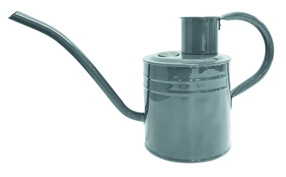 Kent & Stowe Gießkanne 1 L Stahl grau