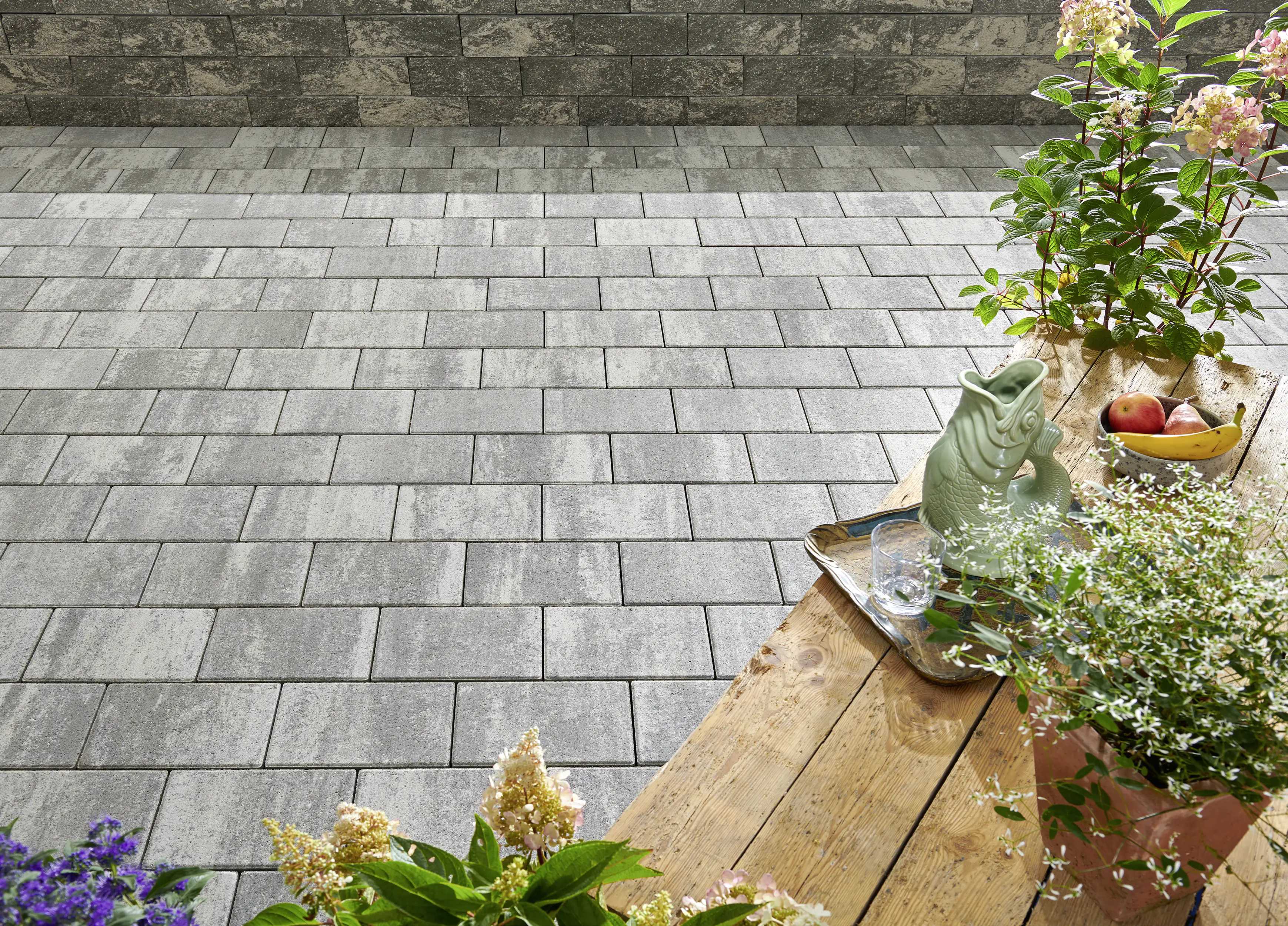 Primaster Pflaster San Marino 24 x 16 x 8 cm grau-alpin Primaster Pflaster San Marino 24 x 16 x 8 cm grau-alpin