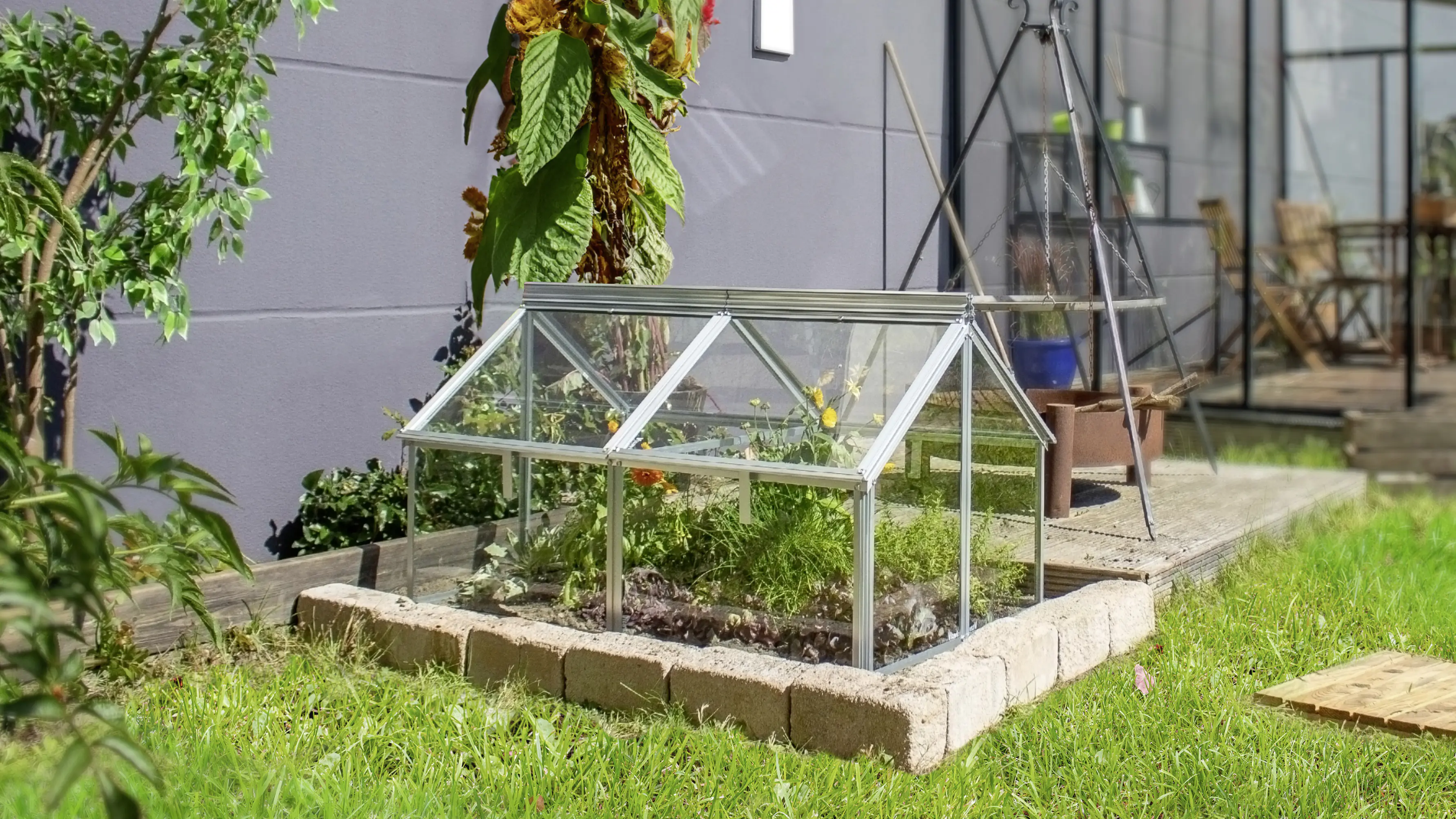 Vitavia Frühbeet Gaia Jumbo ESG 119 x 83 x 72 cm Vitavia Frühbeet Gaia Jumbo ESG 119 x 83 x 72 cm