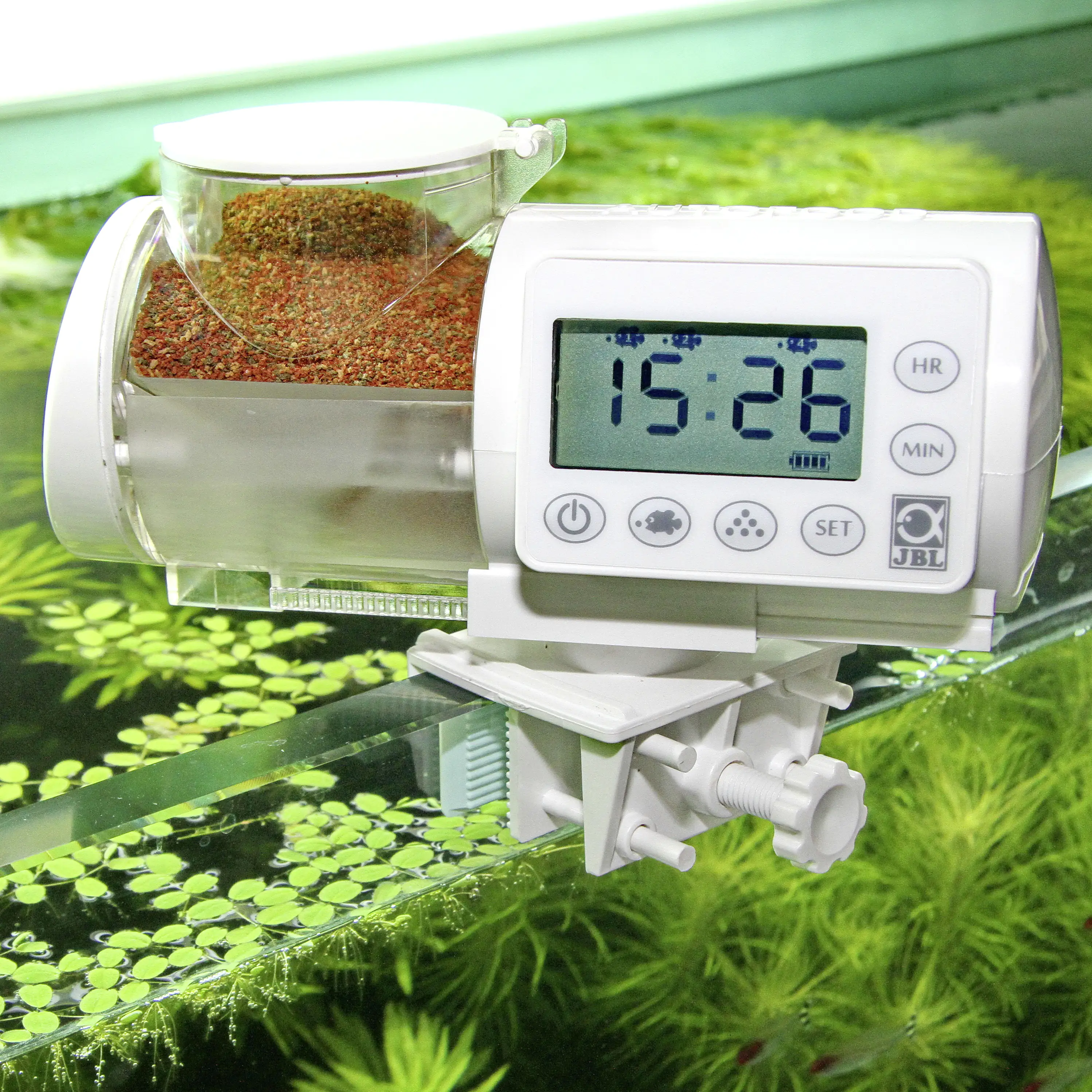 JBL AutoFood WHITE Futterautomat für Aquarienfische