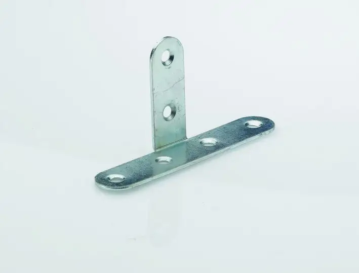 Hettich T-Winkelverbinder verzinkt 80 x 40 x 15mm