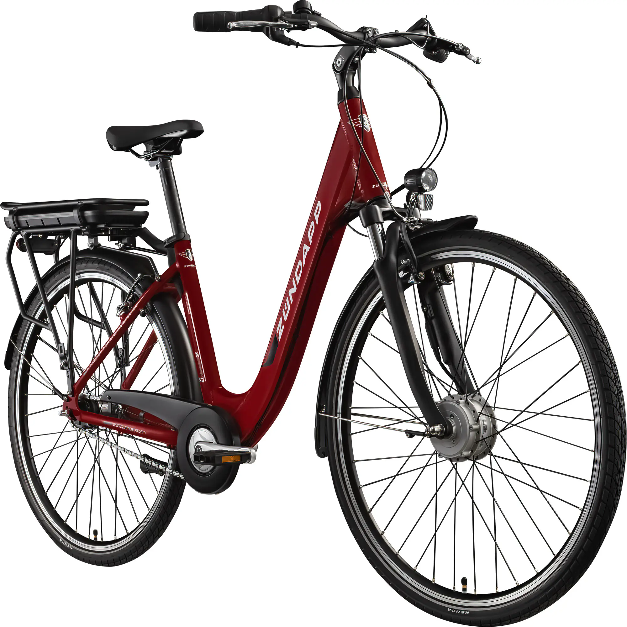 Zündapp E-Bike City Z600 28 Zoll 7-Gang 522 Wh karminrot