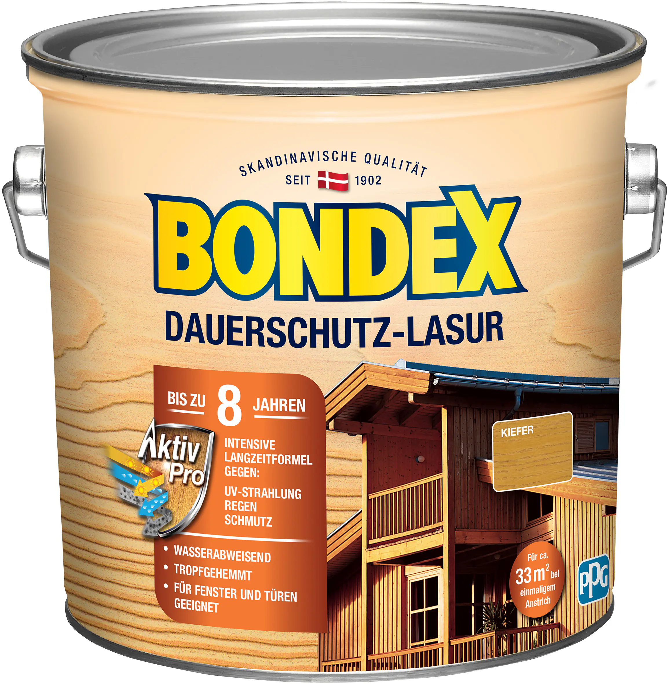 Bondex Dauerschutz Lasur 2,5 L kiefer