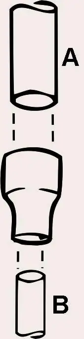 Cornat Reduziermuffe Ø 15 / Ø 12 mm