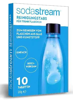 Sodastream Reinigungstabs für PET und Glasflaschen 10-er Pack