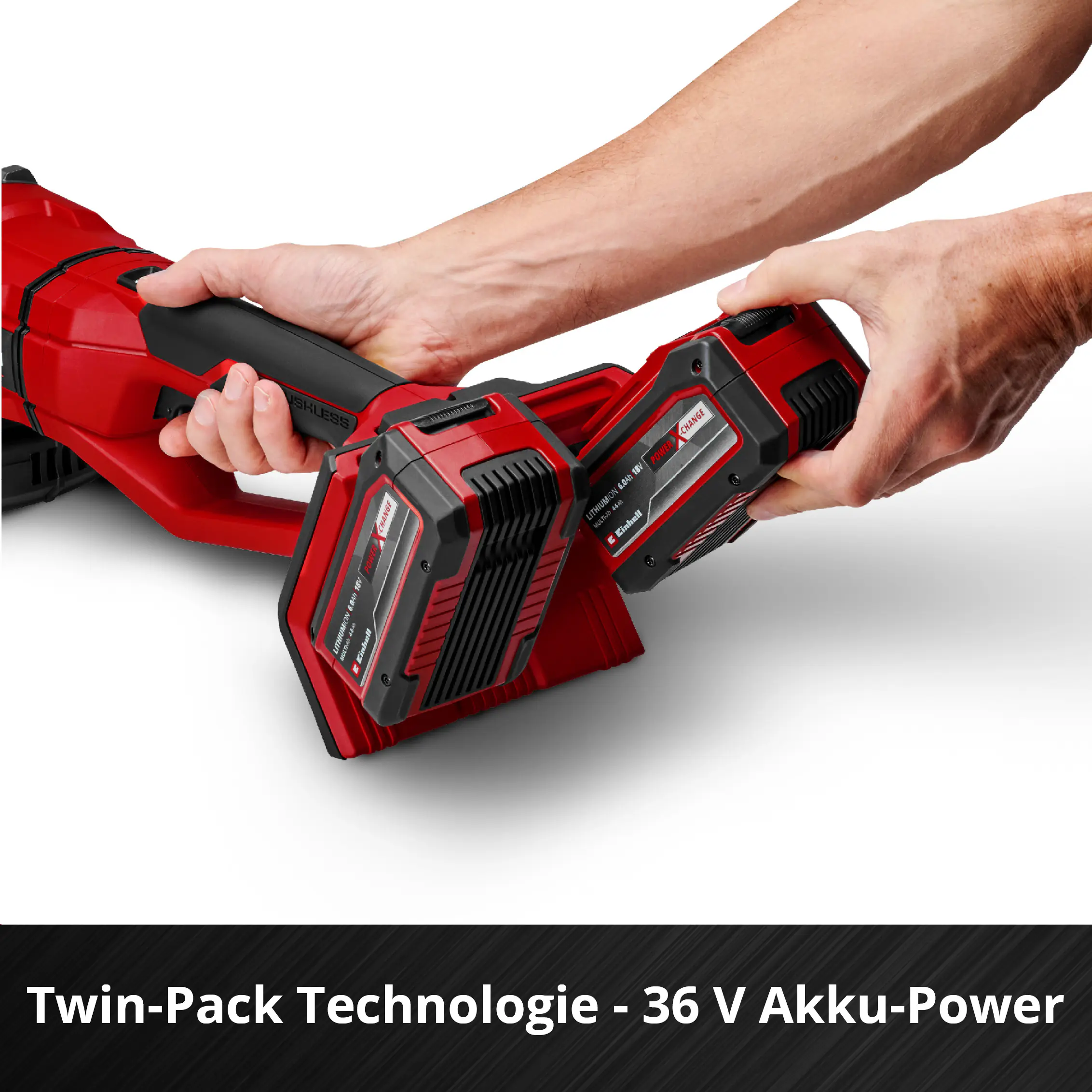 Einhell Professional Akku-Winkelschleifer AXXIO 36/230 Q