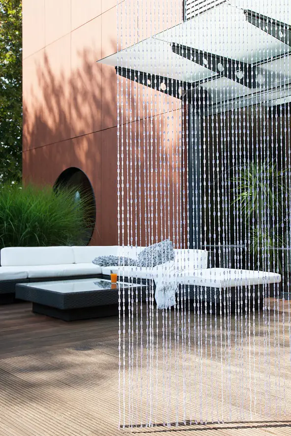 Conacord Deko-Vorhang Kristal transparent, 90 x 200 cm