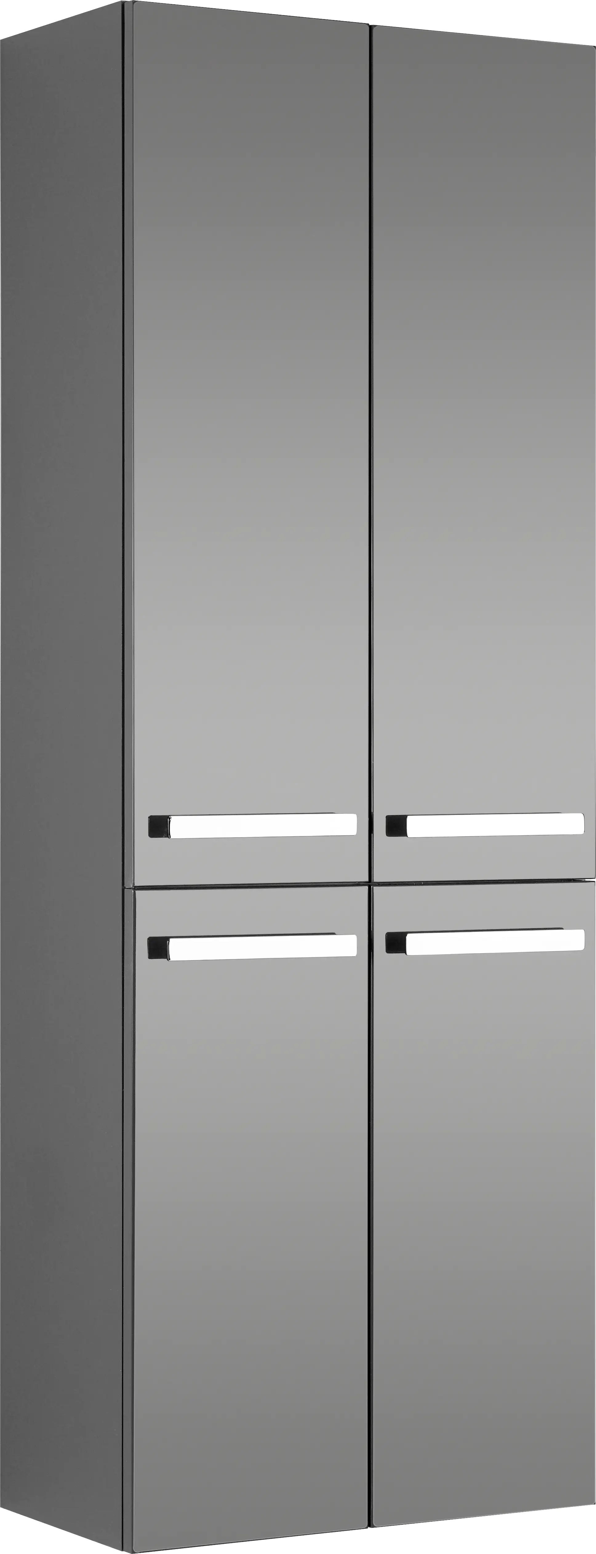 Pelipal Hochschrank Fokus 4005 Lack steingrau Hochglanz, Breite 60 cm