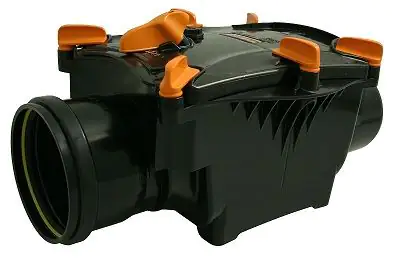 Marley OTTIMA Doppel-Rückstauverschluss DN 110 DRV 110