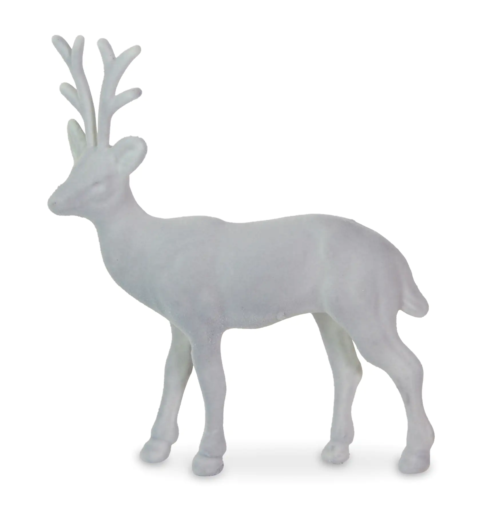 4004942608085 Riffelmacher Hirsch aus grauem Samt 17 x 20 cm