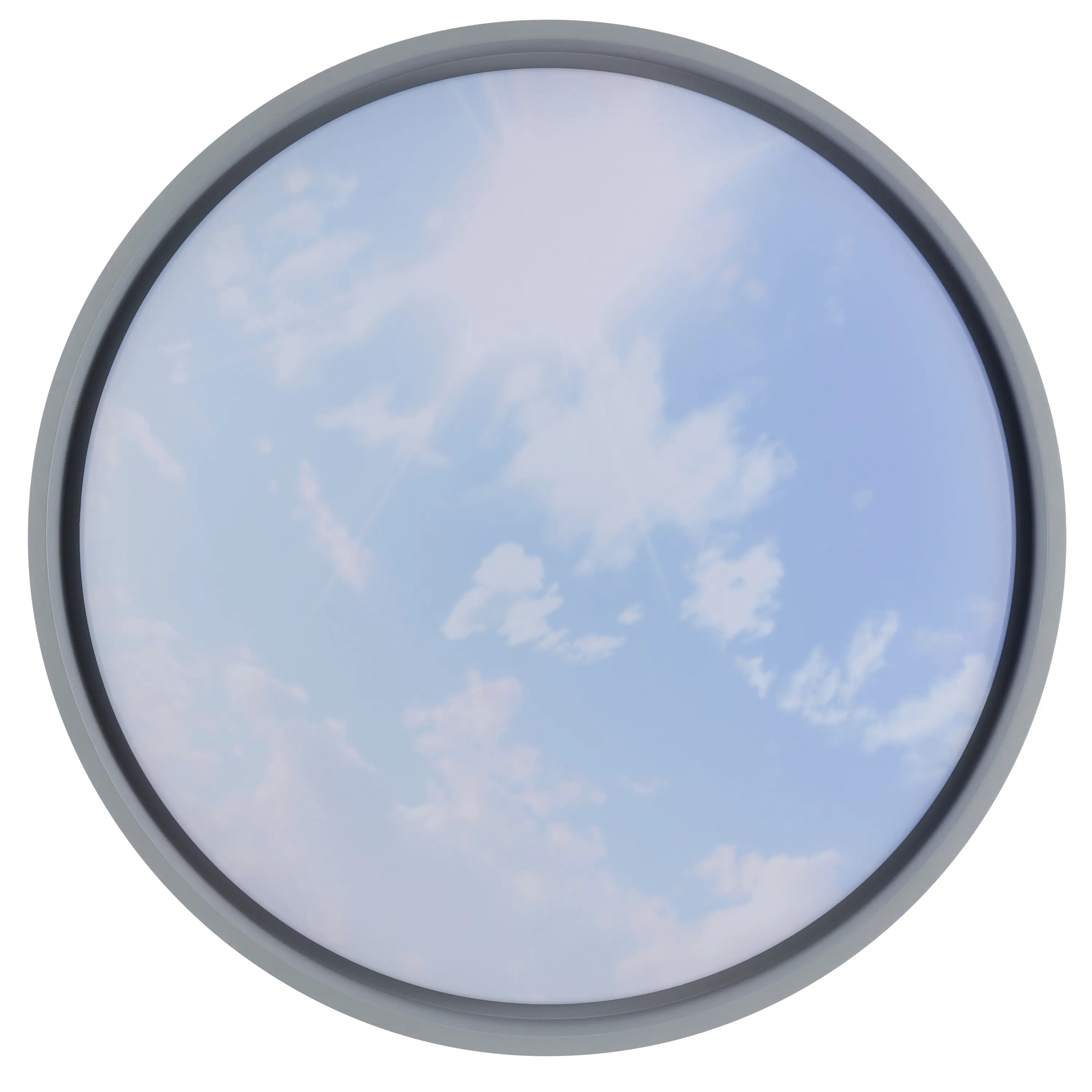 Brilliant LED-Deckenlampe Sky-Dream Ø49 cm metall grau CCT