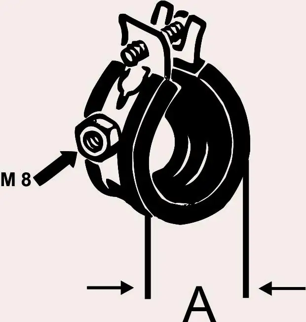 Cornat Rohrschelle isoliert 2"