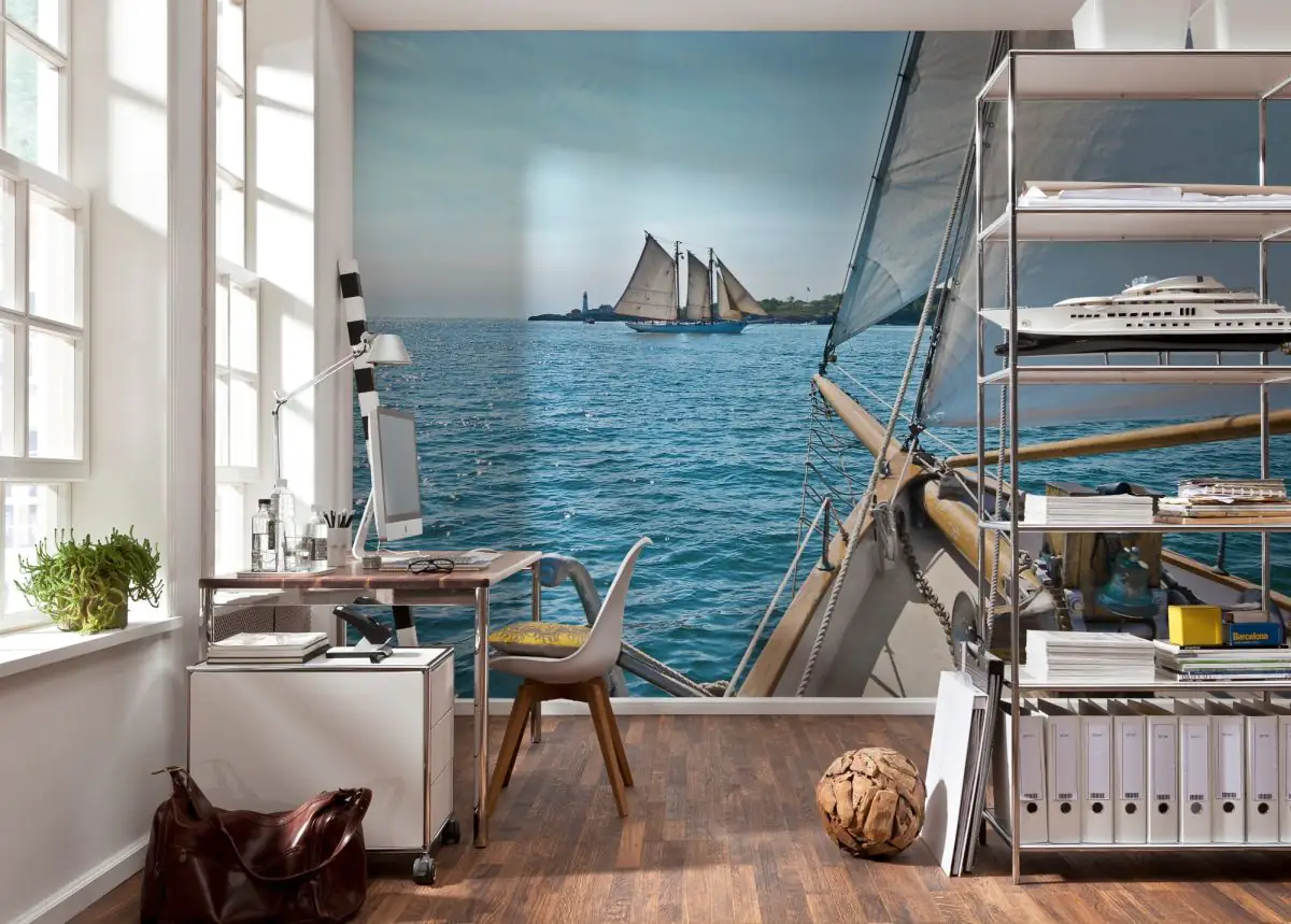 4036834085261_1 Komar Fototapete Sailing 368 x 254 cm