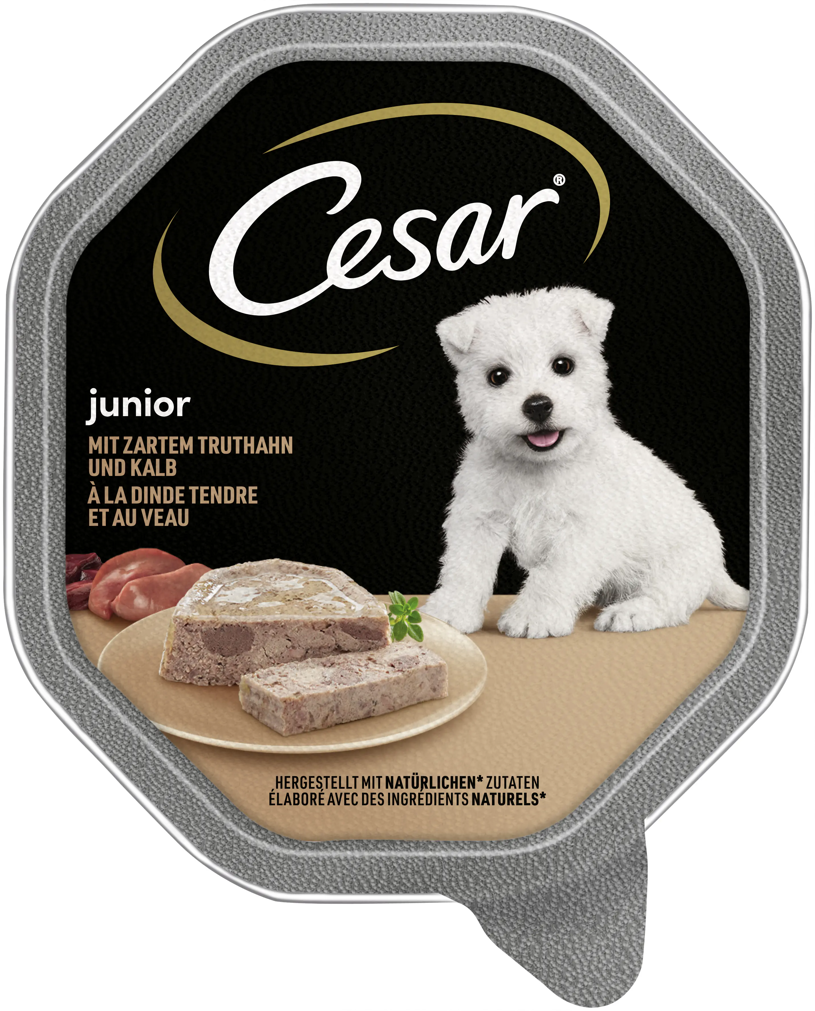 Cesar Hundenassfutter Junior 150 g Truthahn & Kalb