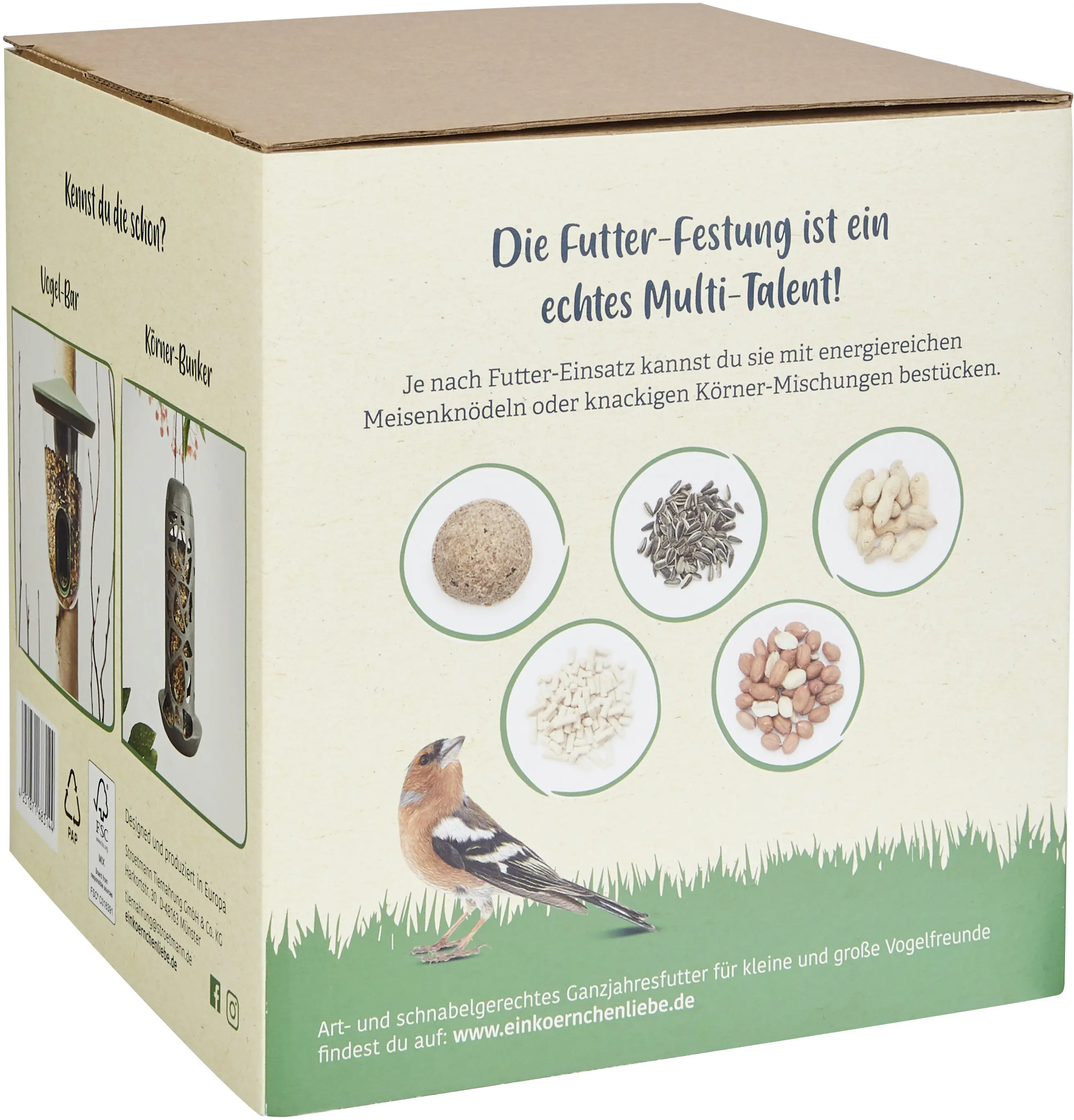 Elles Vogelfutterspender Vogel-Bar