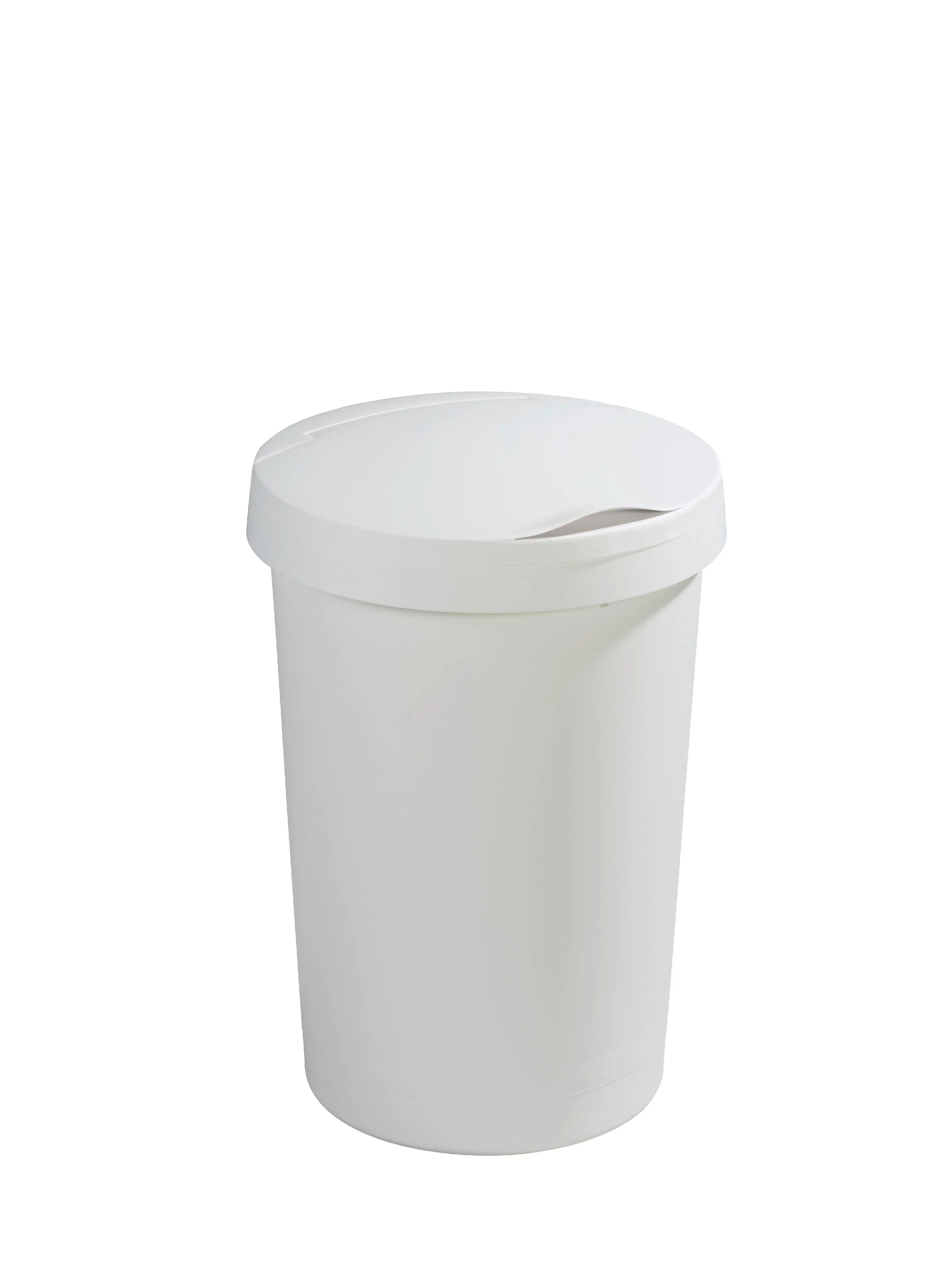 Sunware Klappdeckel-Abfalleimer Twinga 45L weiß