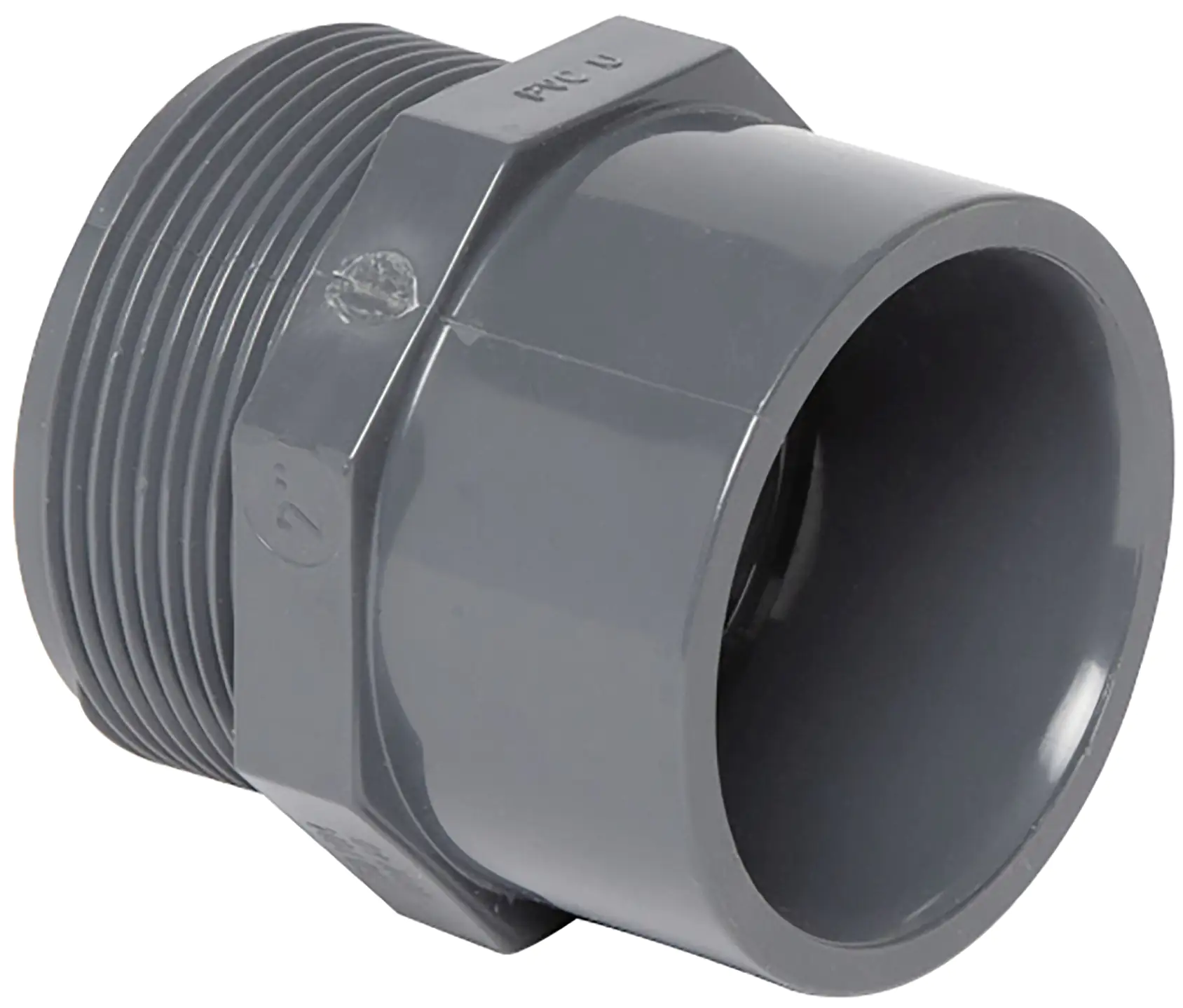 Steinbach PVC Übergangsmuffennippel PN 10 D (DI) 50 (40) AG 2