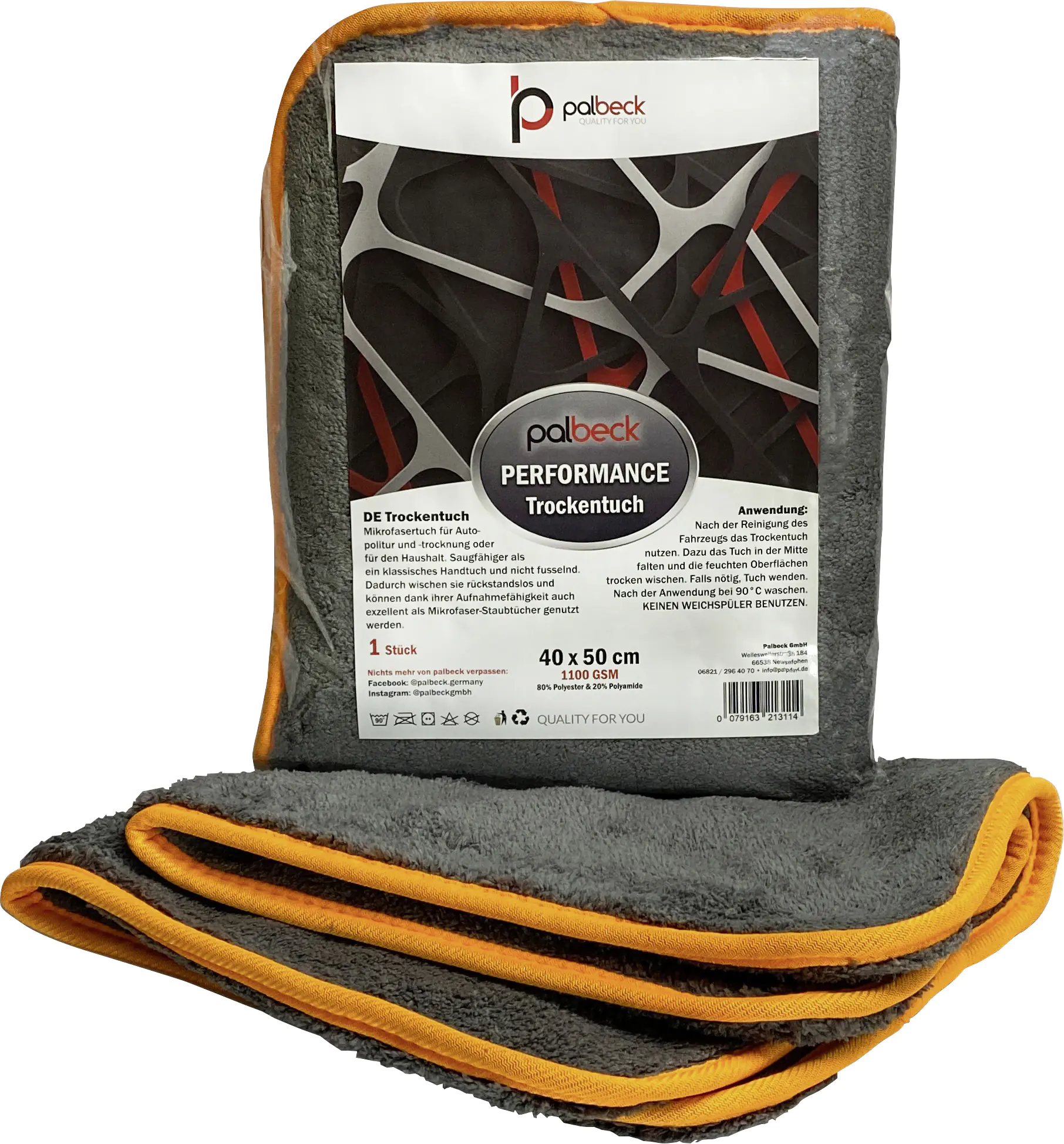 Palbeck Trockentuch Performance 40 x 50 cm