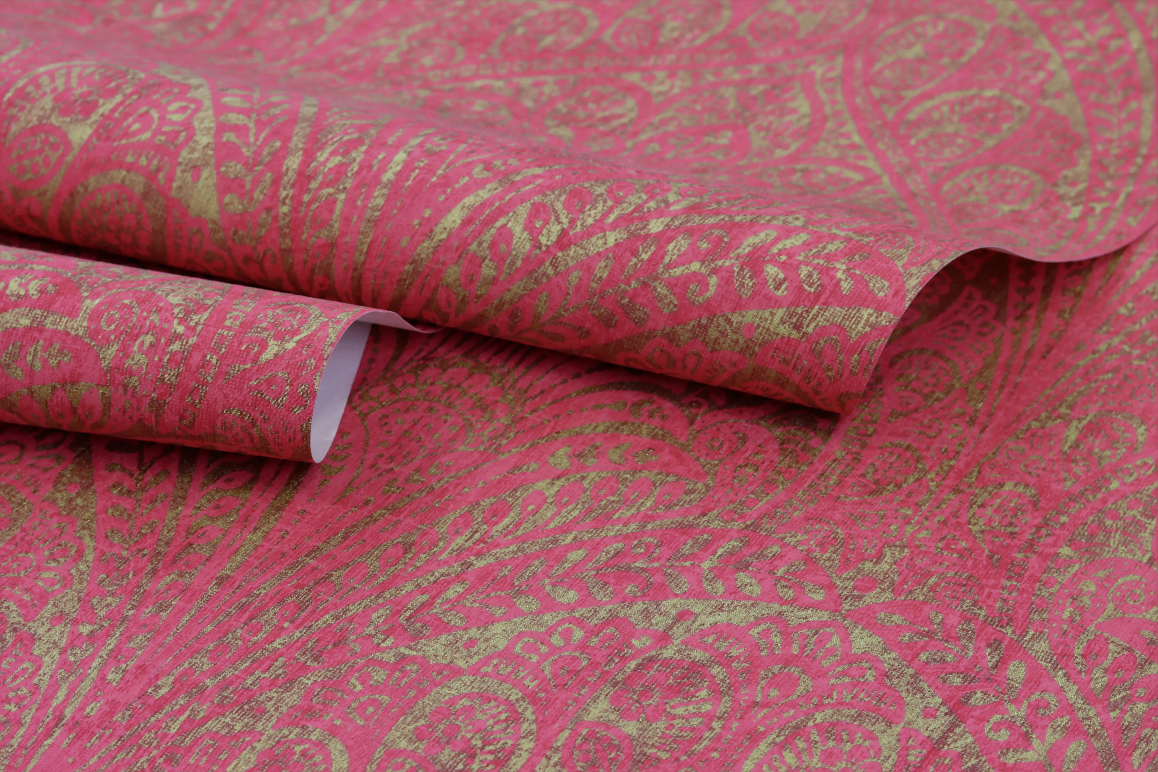 Rasch Vliestapete 746365 Pink-Dunkelpink Muster & Motive 10,05 m x 0,53 m