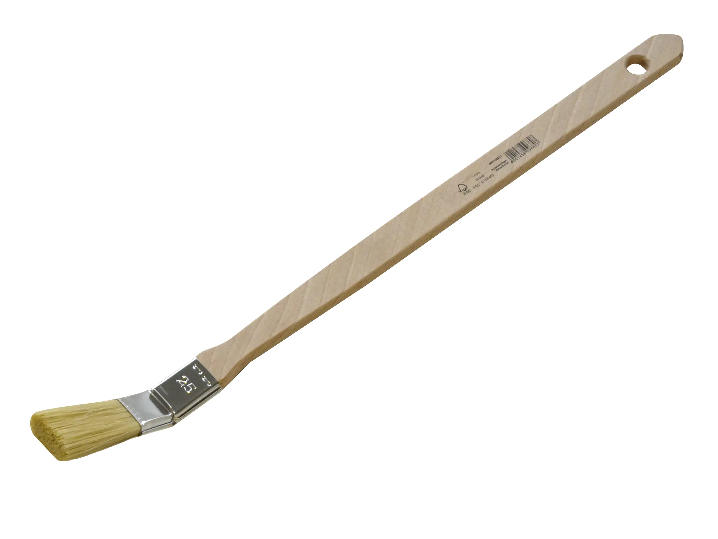 Nespoli Heizkörperpinsel 25 mm, 36 cm, hell