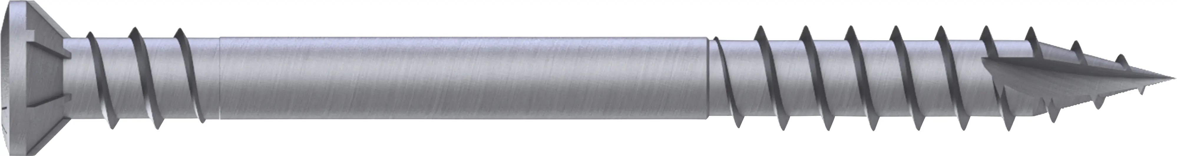 HSeasy Terra Duo Terrassenschrauben rostfrei Ø 5,5 x 60 mm - 200 Stück Edelstahl C1