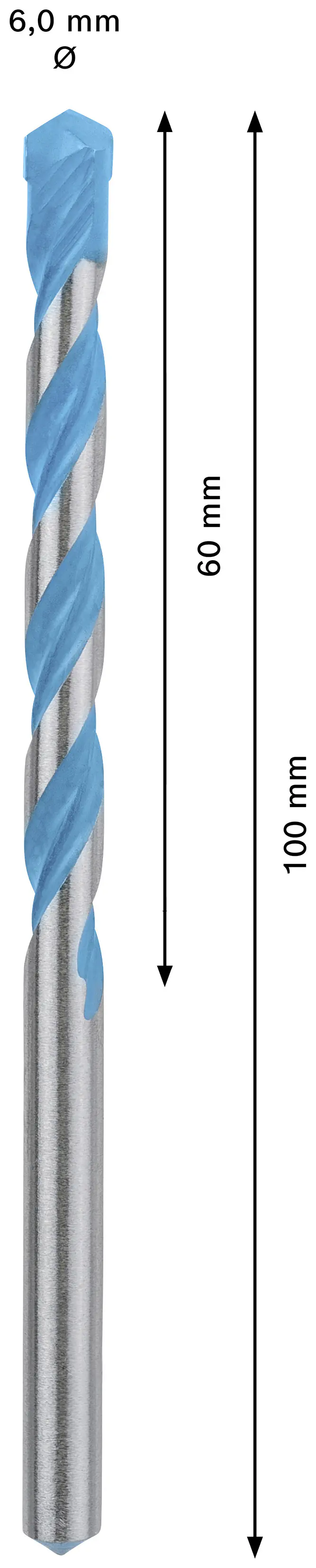 Bosch Expert CYL-9 Rundschaftbohrer Ø 6 mm